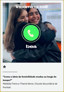 Pinóquio na Escola: Thaina e Mafalda